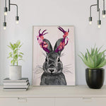 Malen nach Zahlen Rosa Kaninchen