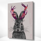 Malen nach Zahlen Rosa Kaninchen