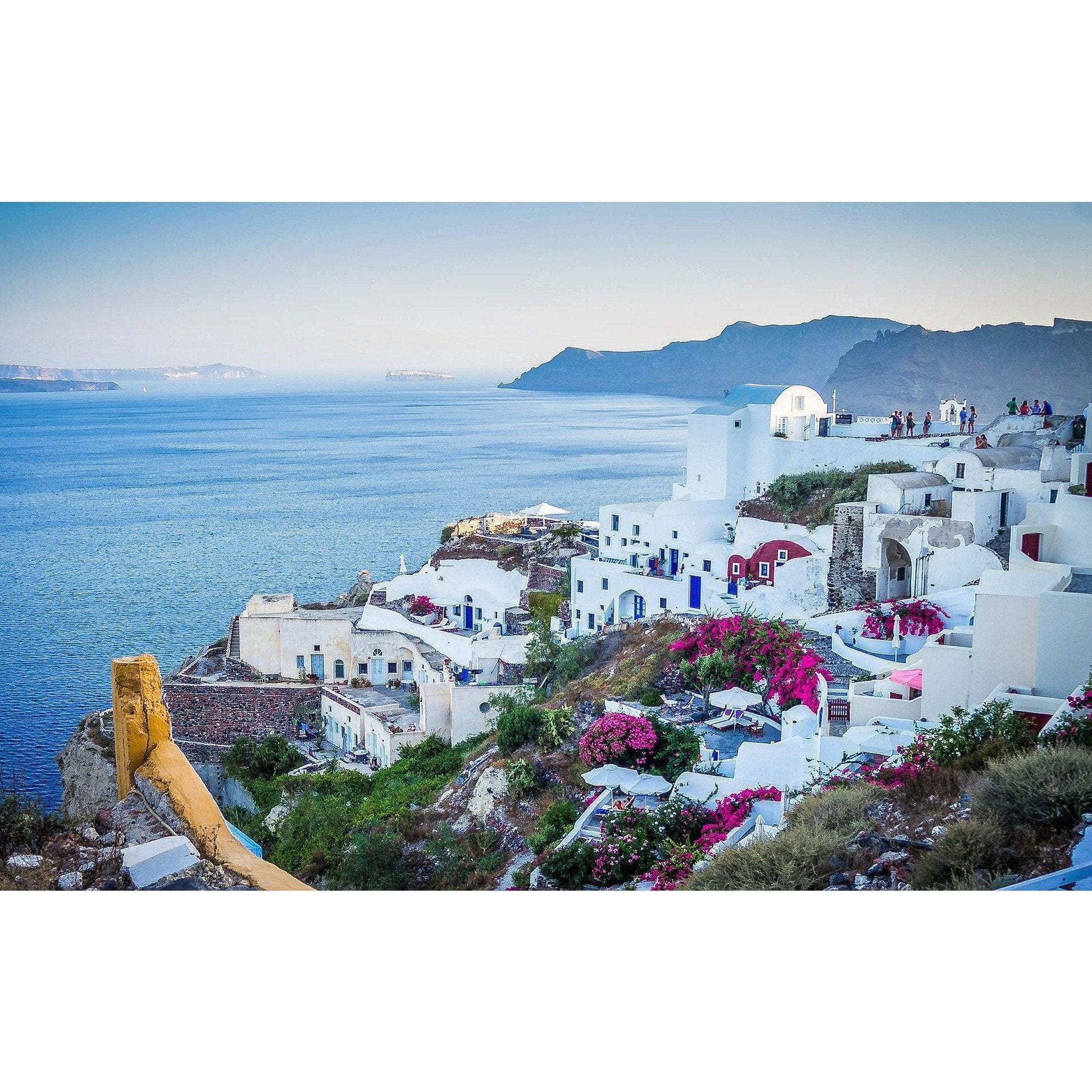 Malen nach Zahlen Santorin