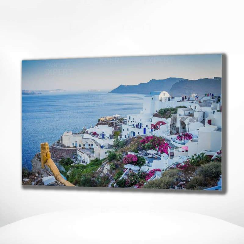 Malen nach Zahlen Santorin