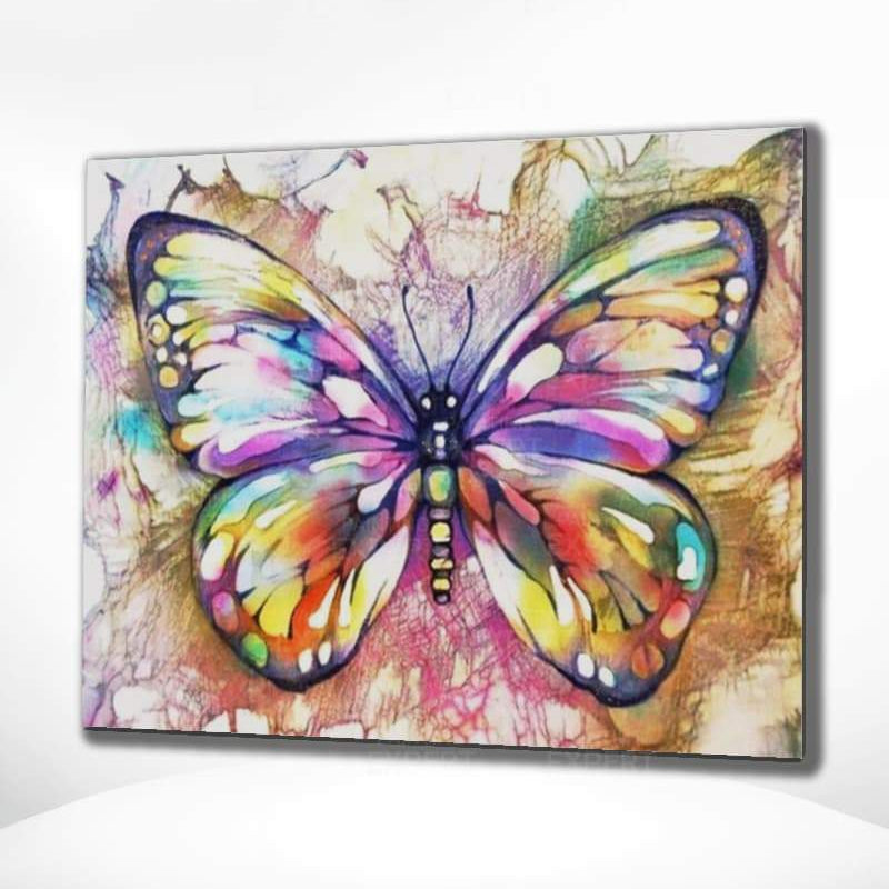 Malen nach Zahlen Schmetterling