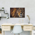 Malen nach Zahlen Schöner Löwe (mit Rahmen)