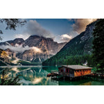 Malen nach Zahlen See in Italien
