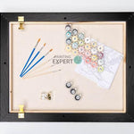 Malen nach Zahlen Spielende Katze