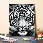 Malen nach Zahlen Tiger